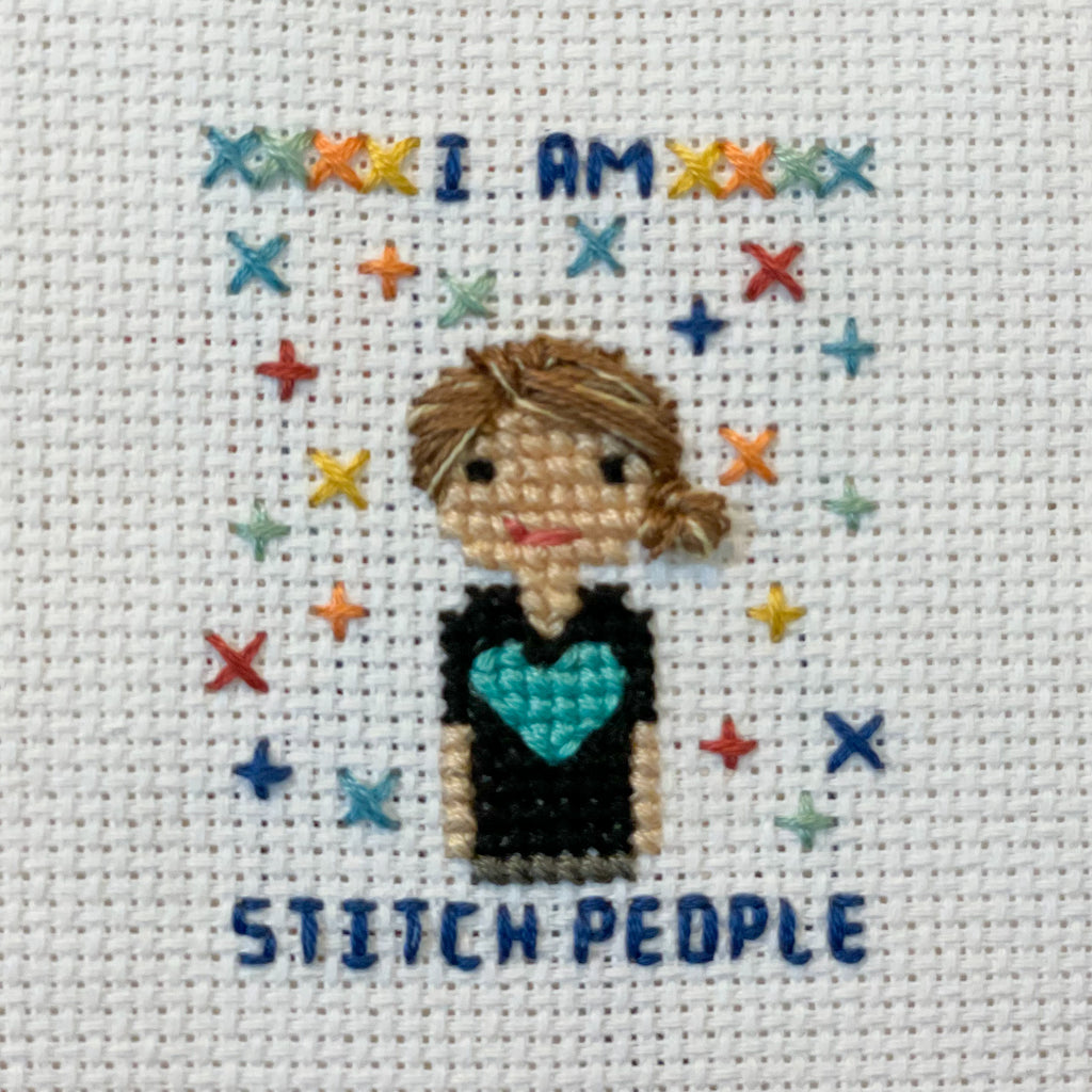 Free "I Am Stitch People" Pattern