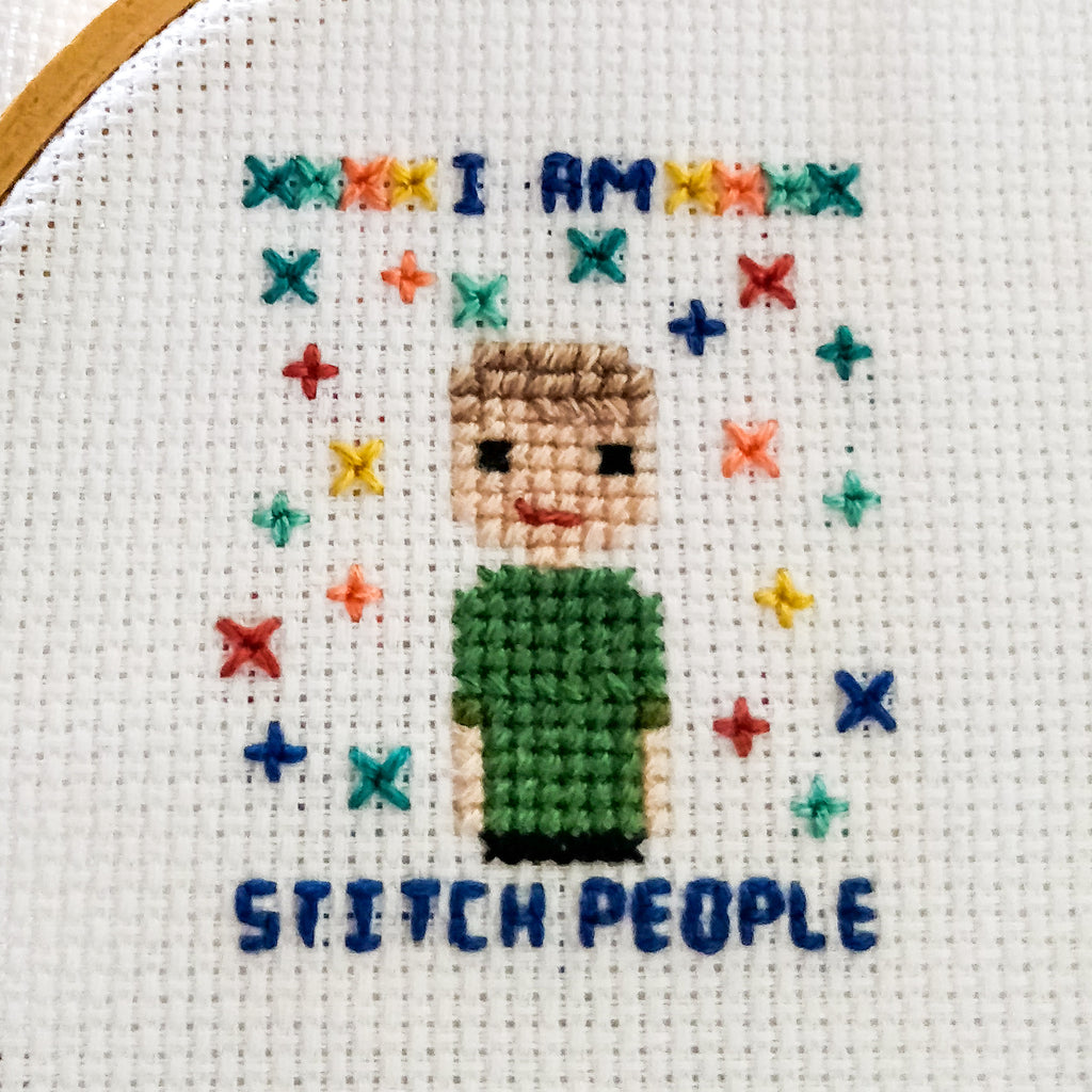 Free "I Am Stitch People" Pattern