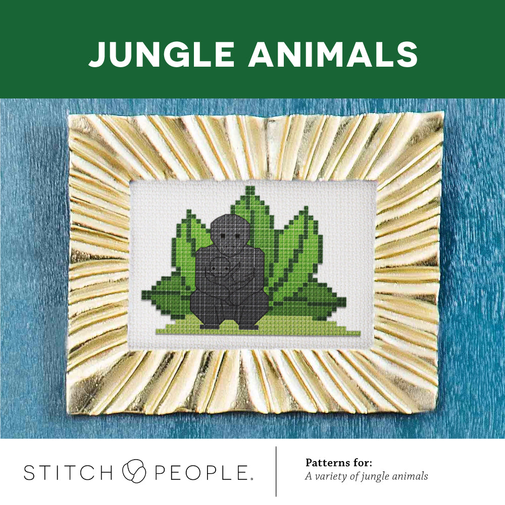 Stitch People Jungle Animals