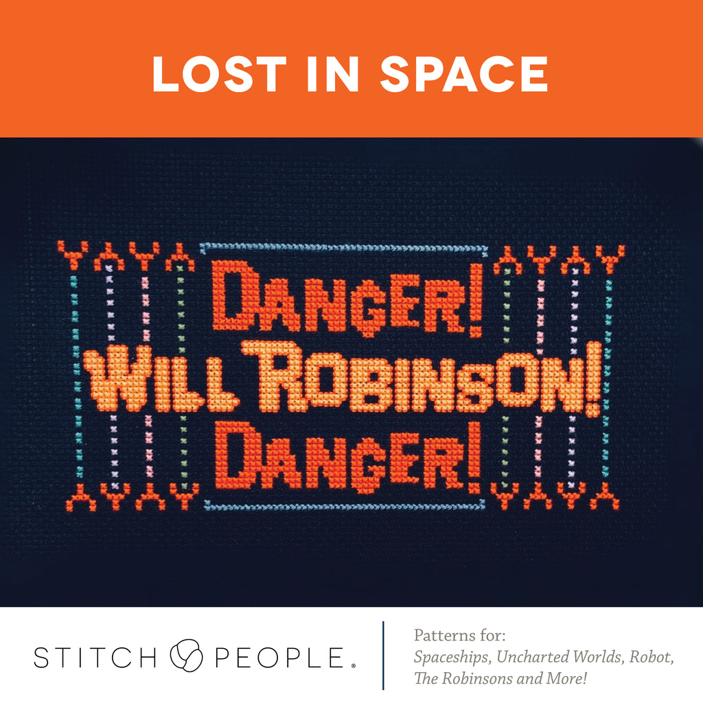 Stitch People Lost in Space Patterns