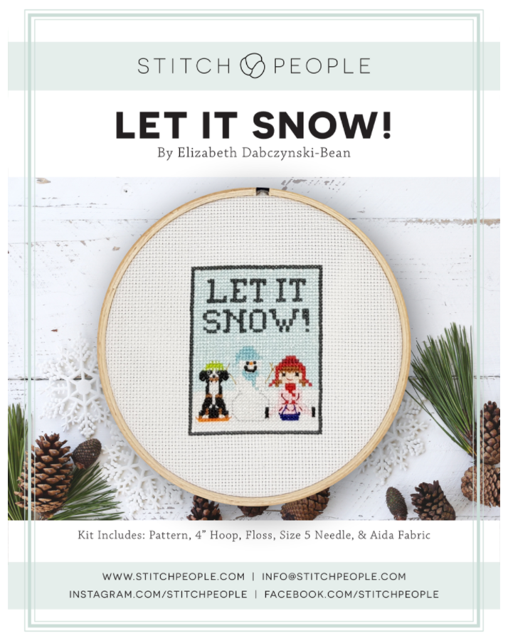 Let it Snow Cross-Stitch Kit