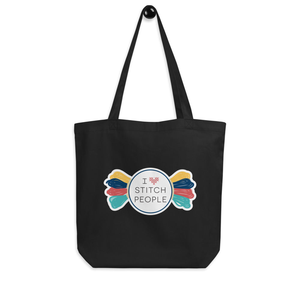 Stitch People Heart Floss - Eco Tote Bag