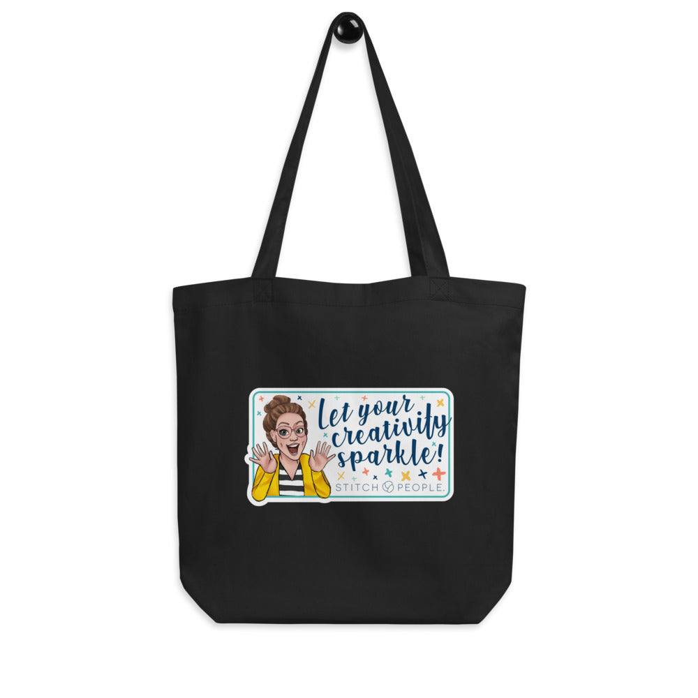Let Your Creativity Sparkle - Eco Tote Bag