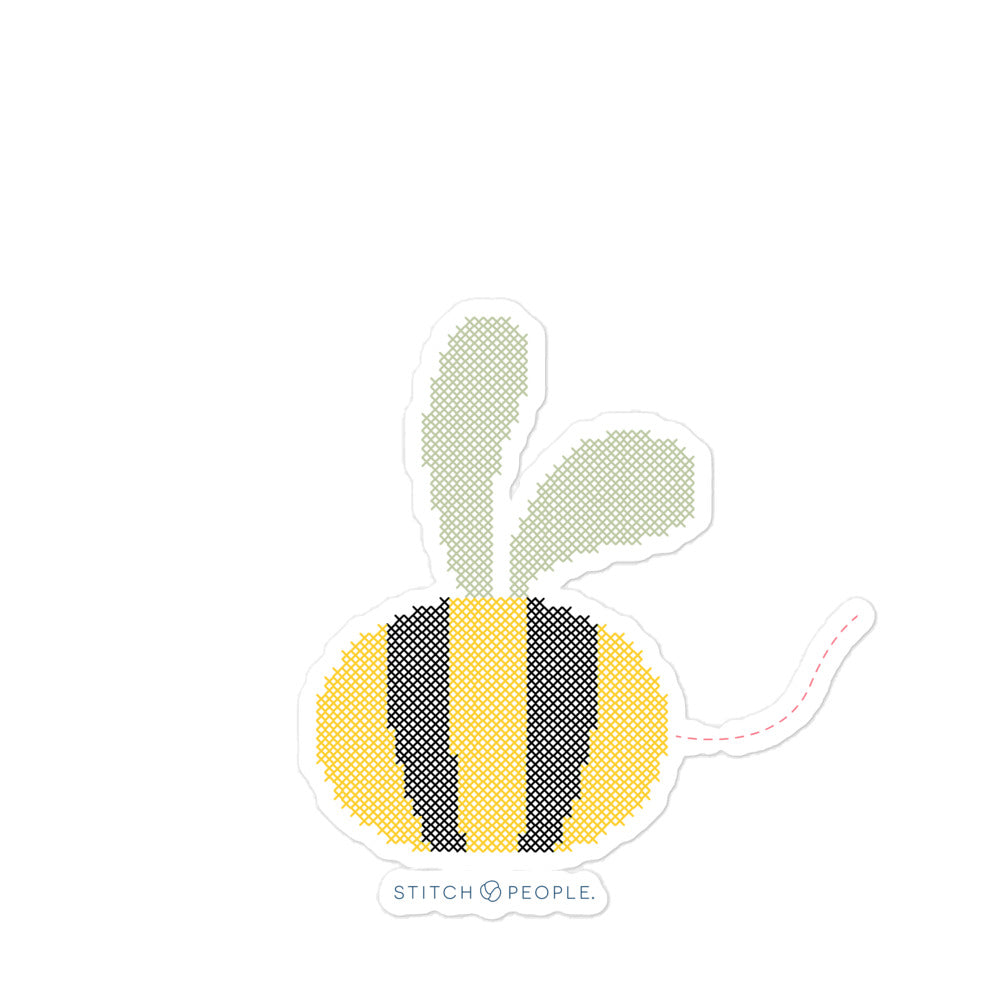 Spring Fling Bumble Bee Sticker