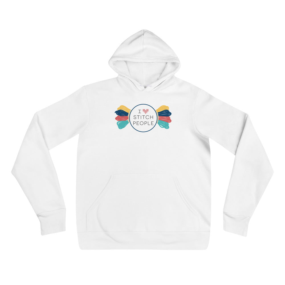 Stitch People Heart Floss - Unisex hoodie