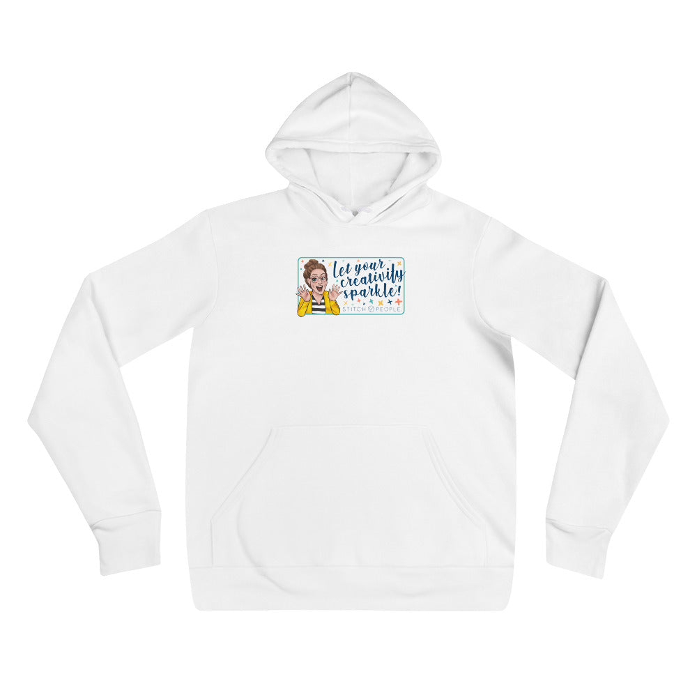 Let  Your Creativity Sparkle - Unisex hoodie