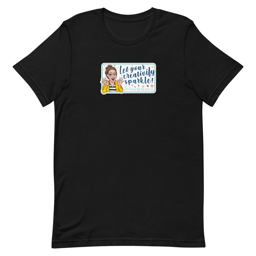 Let Your Creativity Sparkle - Short-Sleeve Unisex T-Shirt