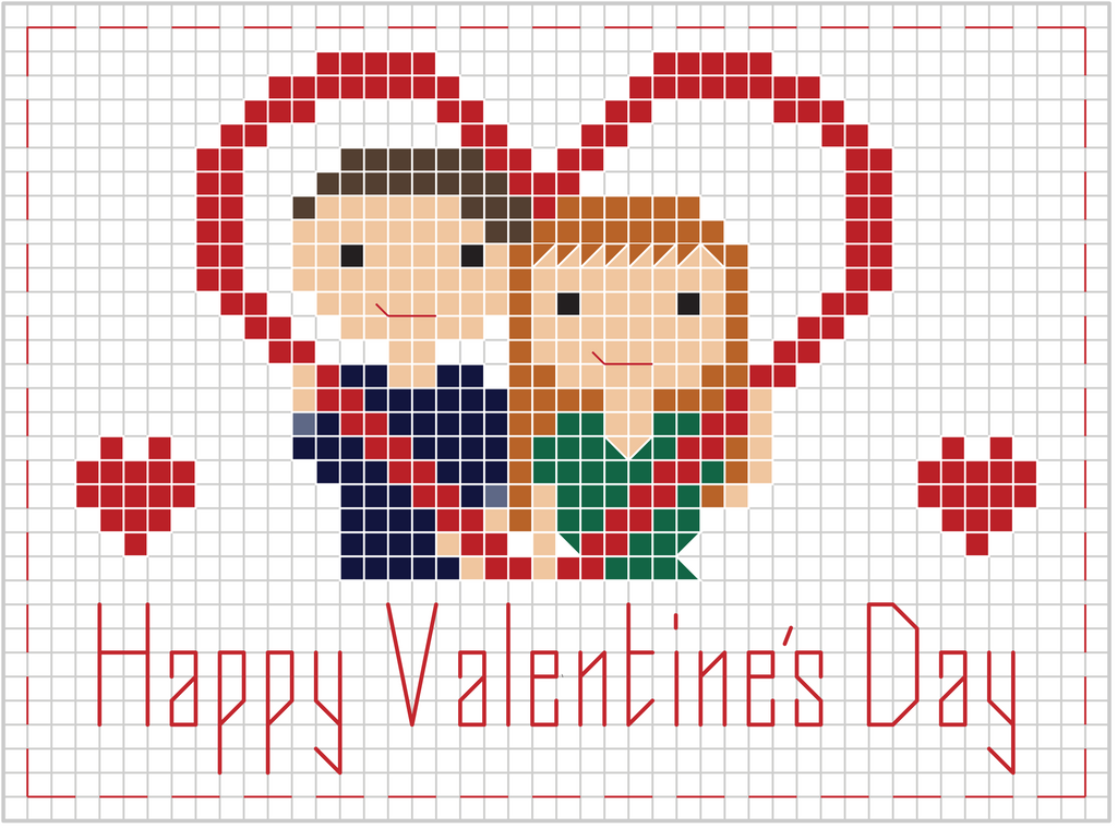 Free Valentines Day Pattern